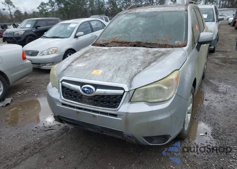2014 Subaru Forester 2.5I Premium из США, поврежденный, VIN JF2SJAEC0EH441779